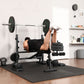 FLYBIRD Set of Olympic Weight Bench, Barbells And Weight Plates