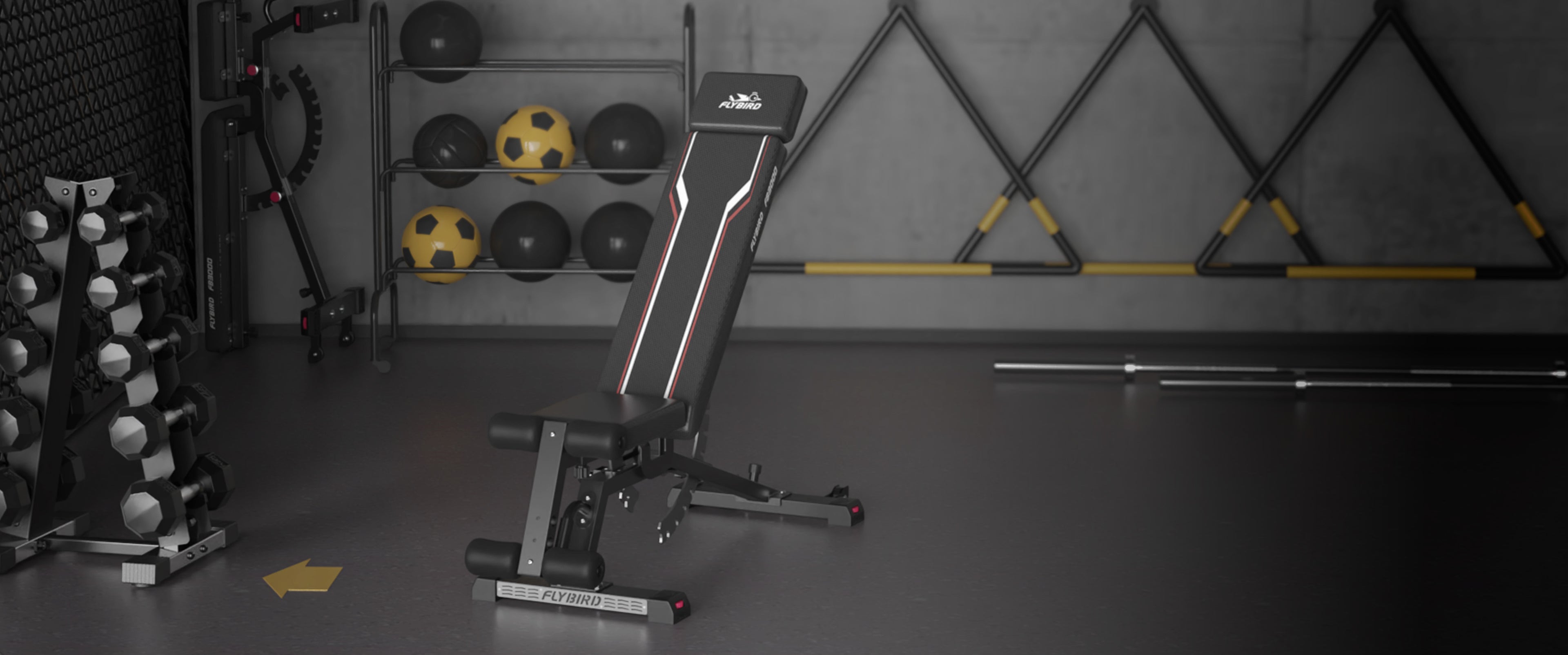 flybird fb3000 weight bench, 1200 lb weight bench