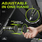 quick adjustment with spring lock, safety first for home exercise