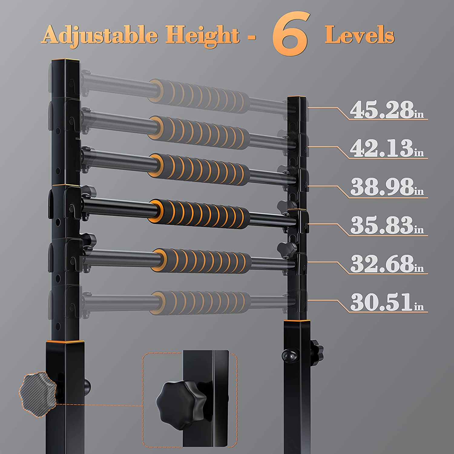 Flybird Adjustable Dip Bar